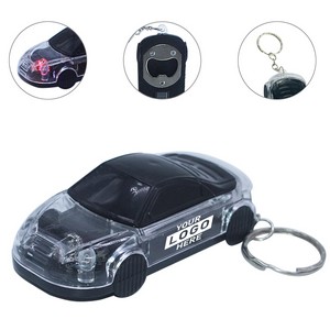 Unique Car Shaped Bottle Opener Keychain With LED Light 21