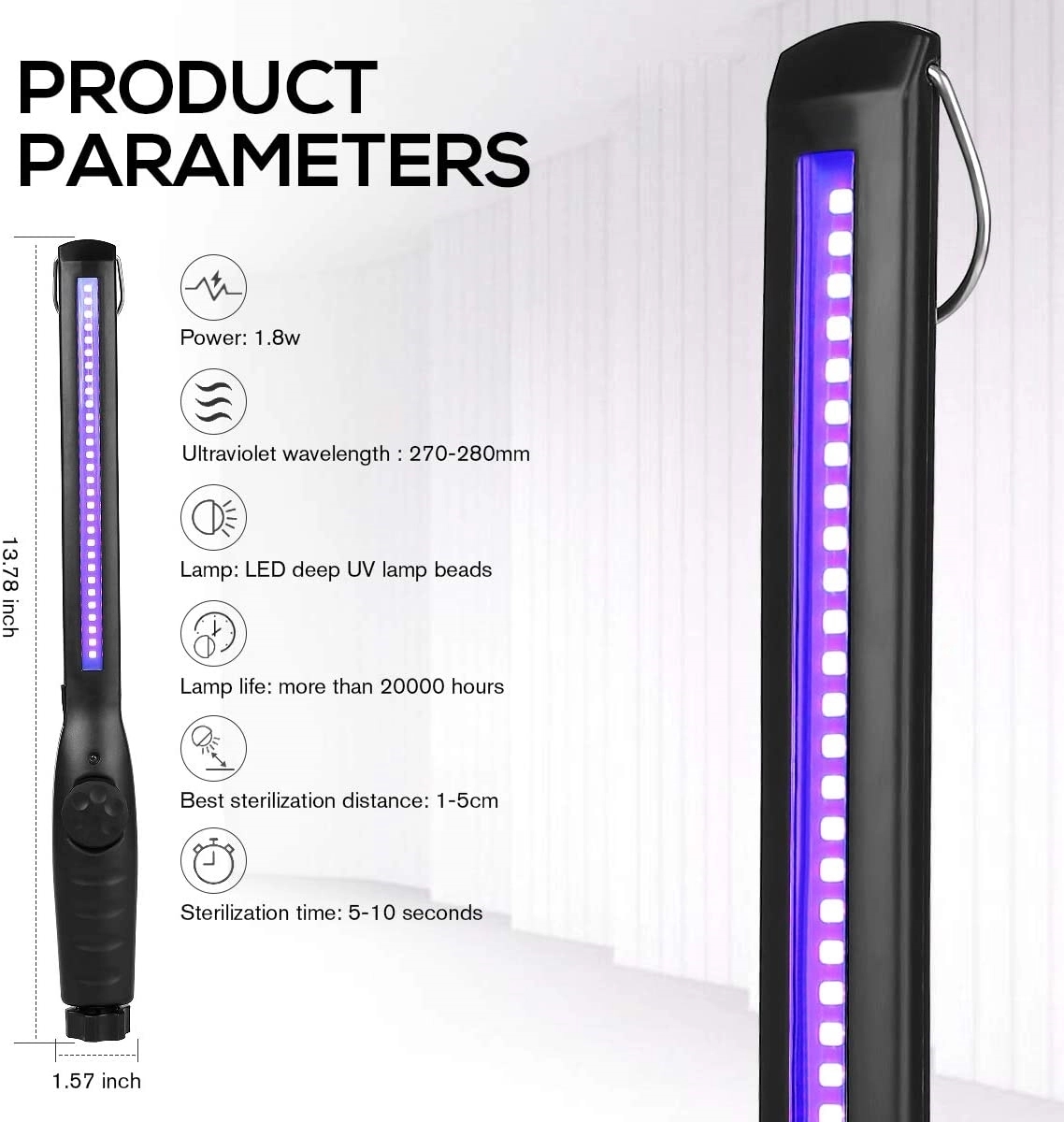 UV Light Sanitizer Wand 3