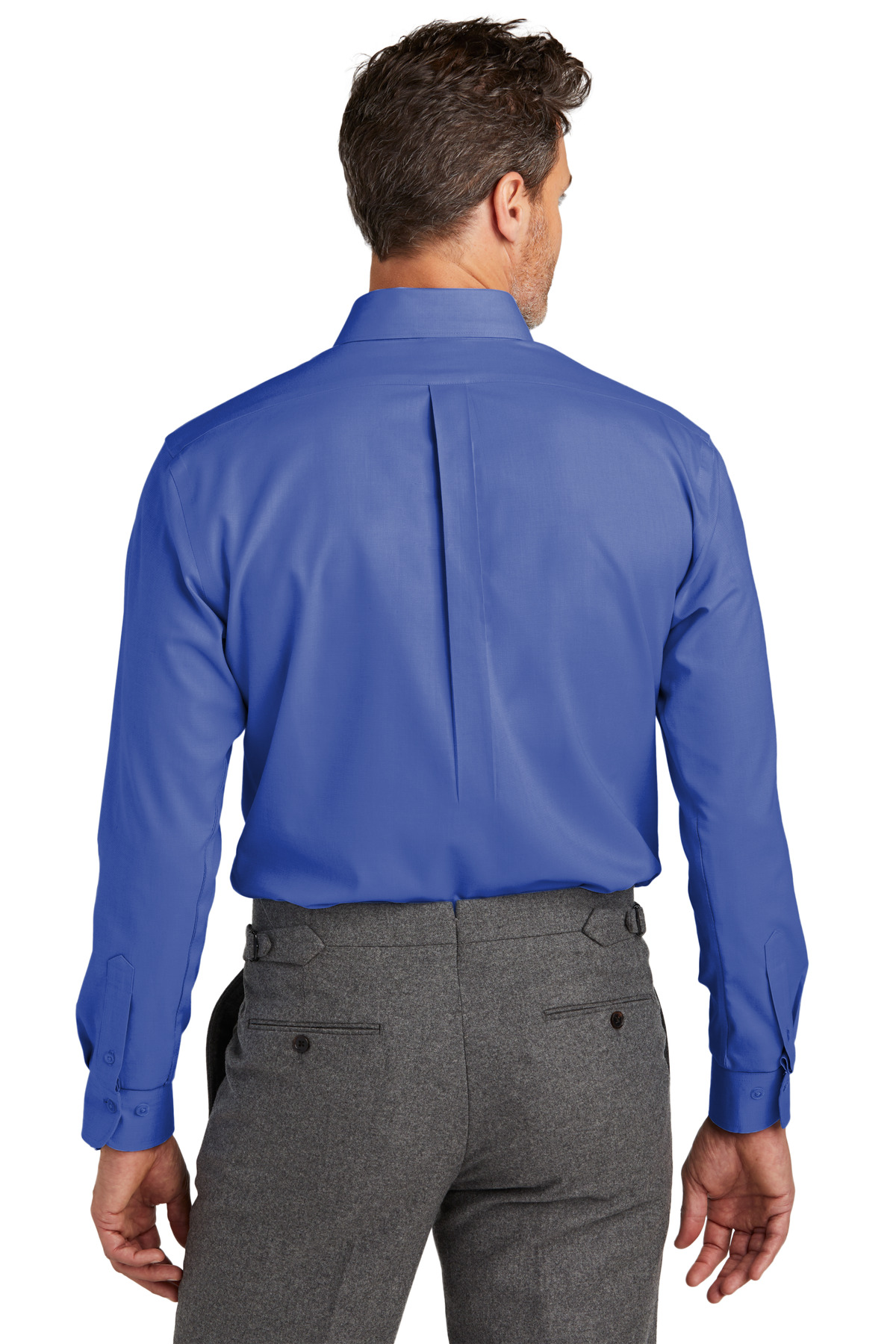 Brooks Brothers Wrinkle-Free Stretch Nailhead Shirt BB18002 4