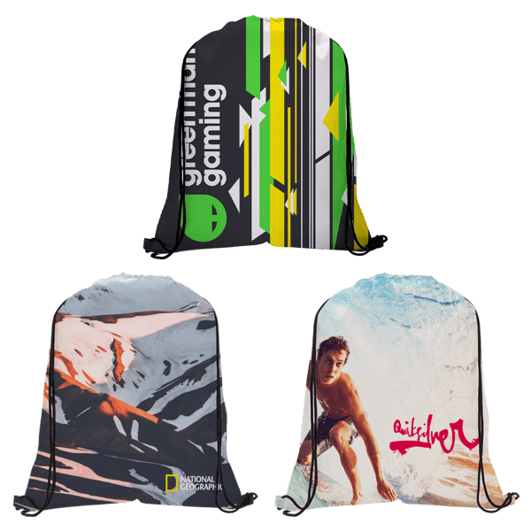 Dye-Sublimated Drawstring Backpack 1