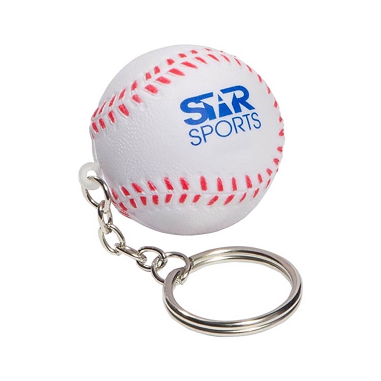 Stress Baseball Key Ring 2