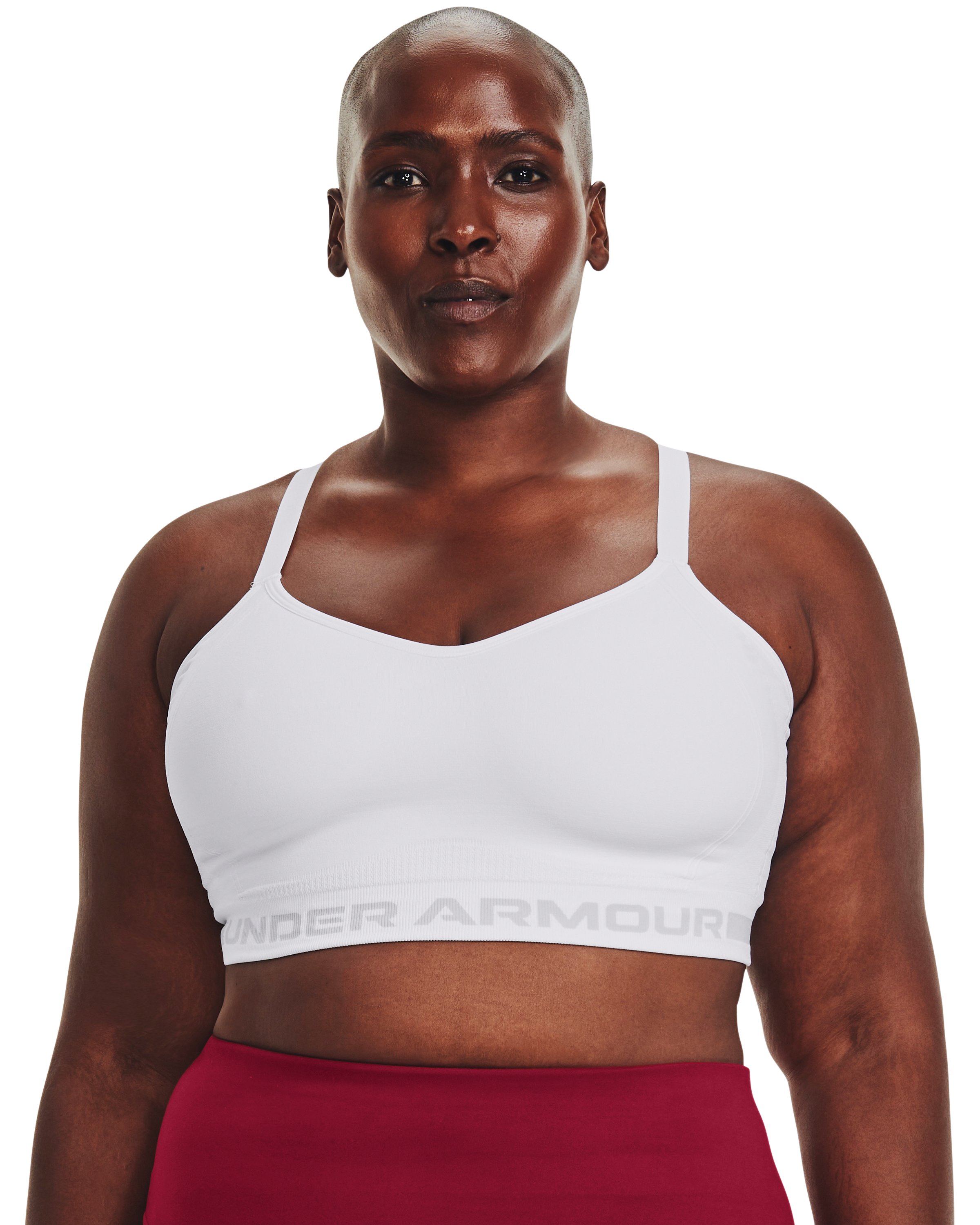 Women's UA Seamless Low Long Sports Bra 2