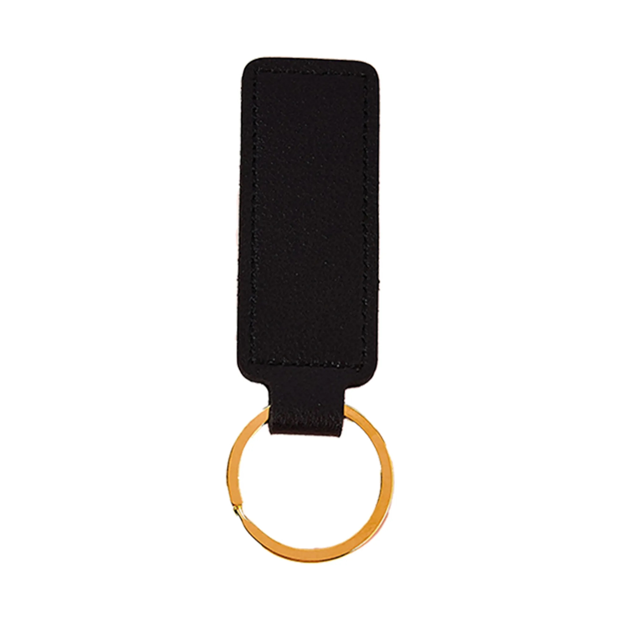 Vibrant Leather Keychain 5