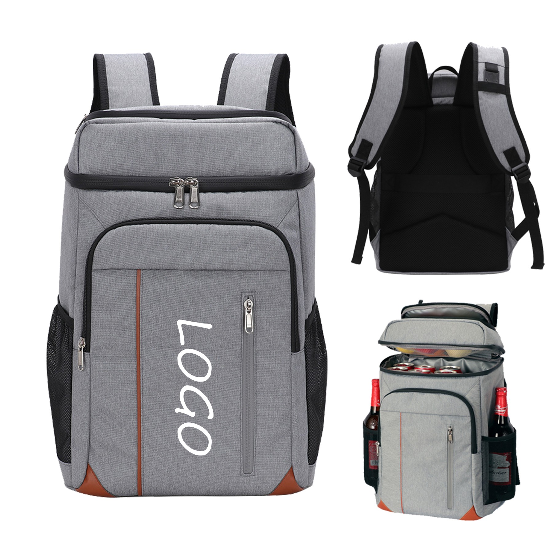 Double Insulated Backpack Outdoor Picnic Bag Trolley Ice Bag 1