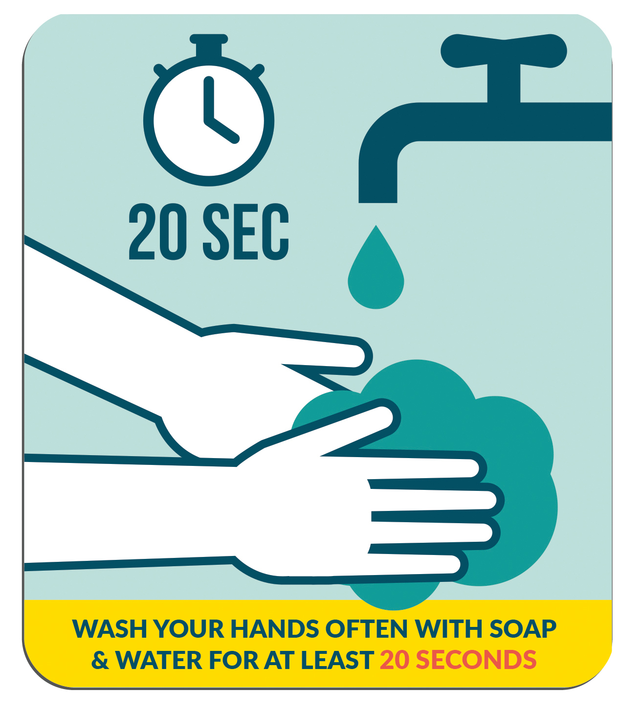 Good Value™ 20 Mil Large Stock Shape Magnet 2