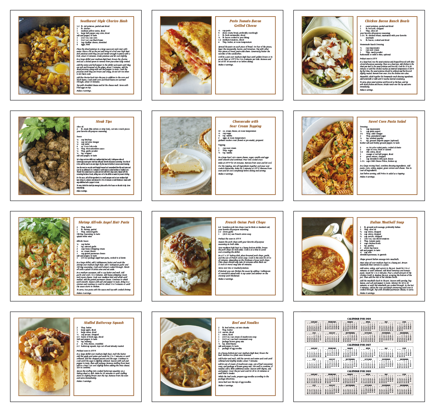 Triumph® Calendars Home Cooking Guide Pocket Calendar 79