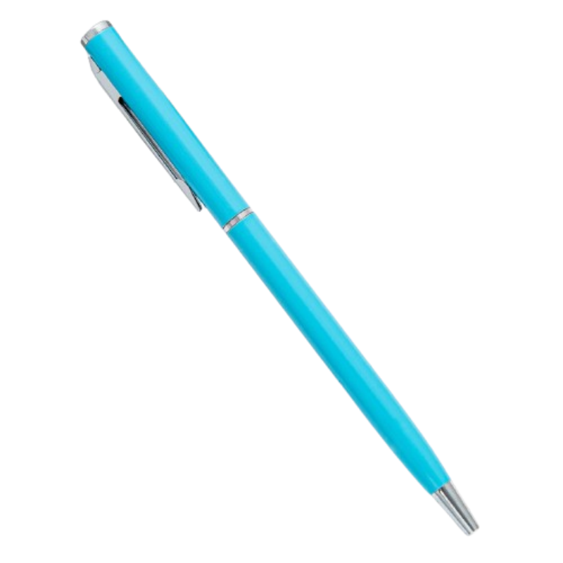 Twist Action Slim Aluminum Ballpoint Pen 1