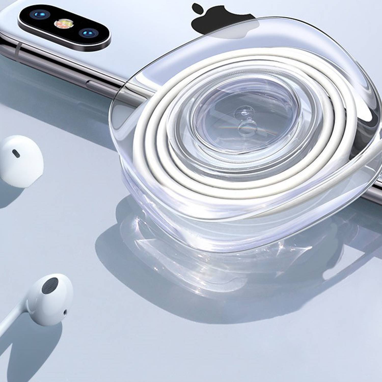 Square Double Sided Adhesive Sticker Car Phone Holder 4