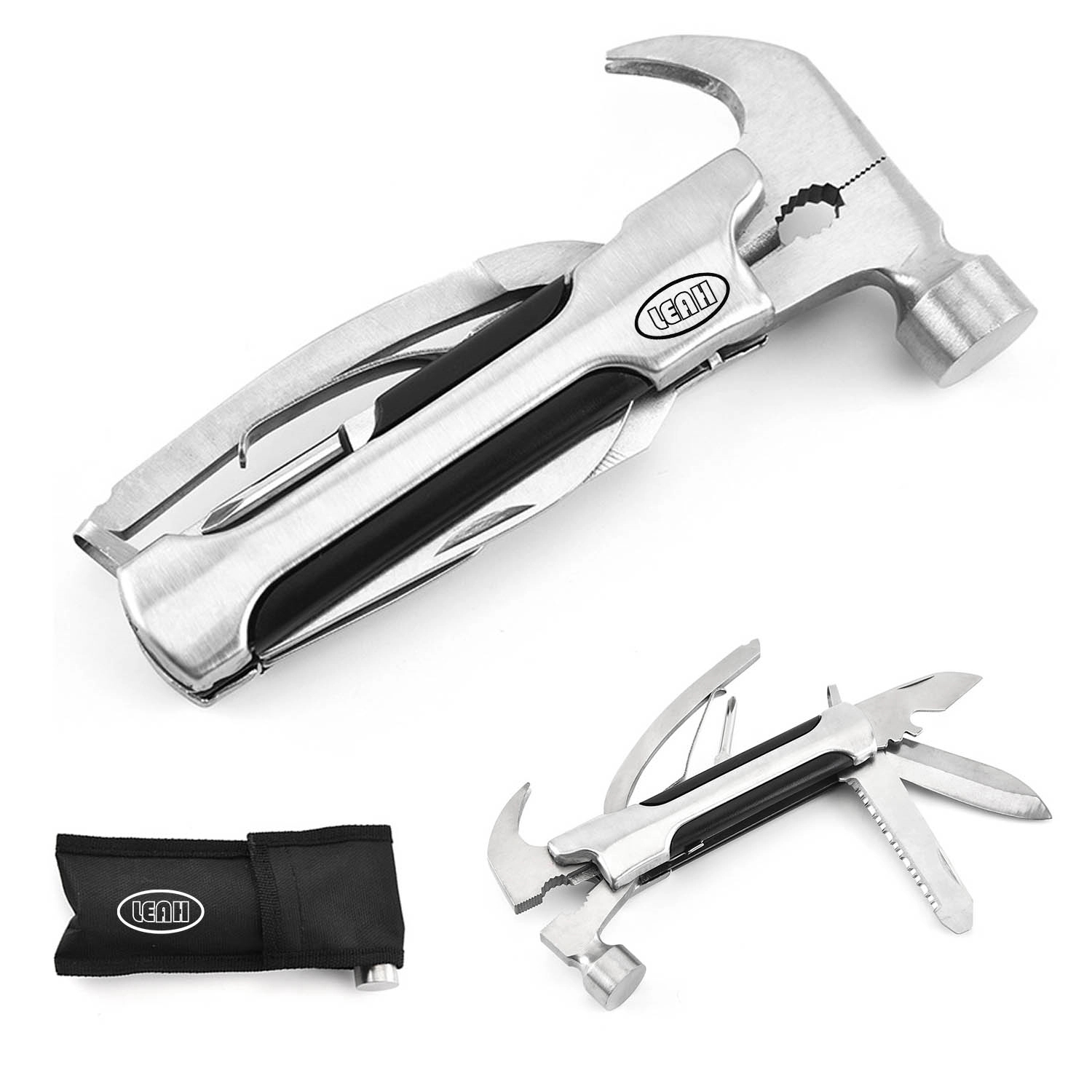 Silver Portable Multifunctional Survival Gear Tool Kits 2
