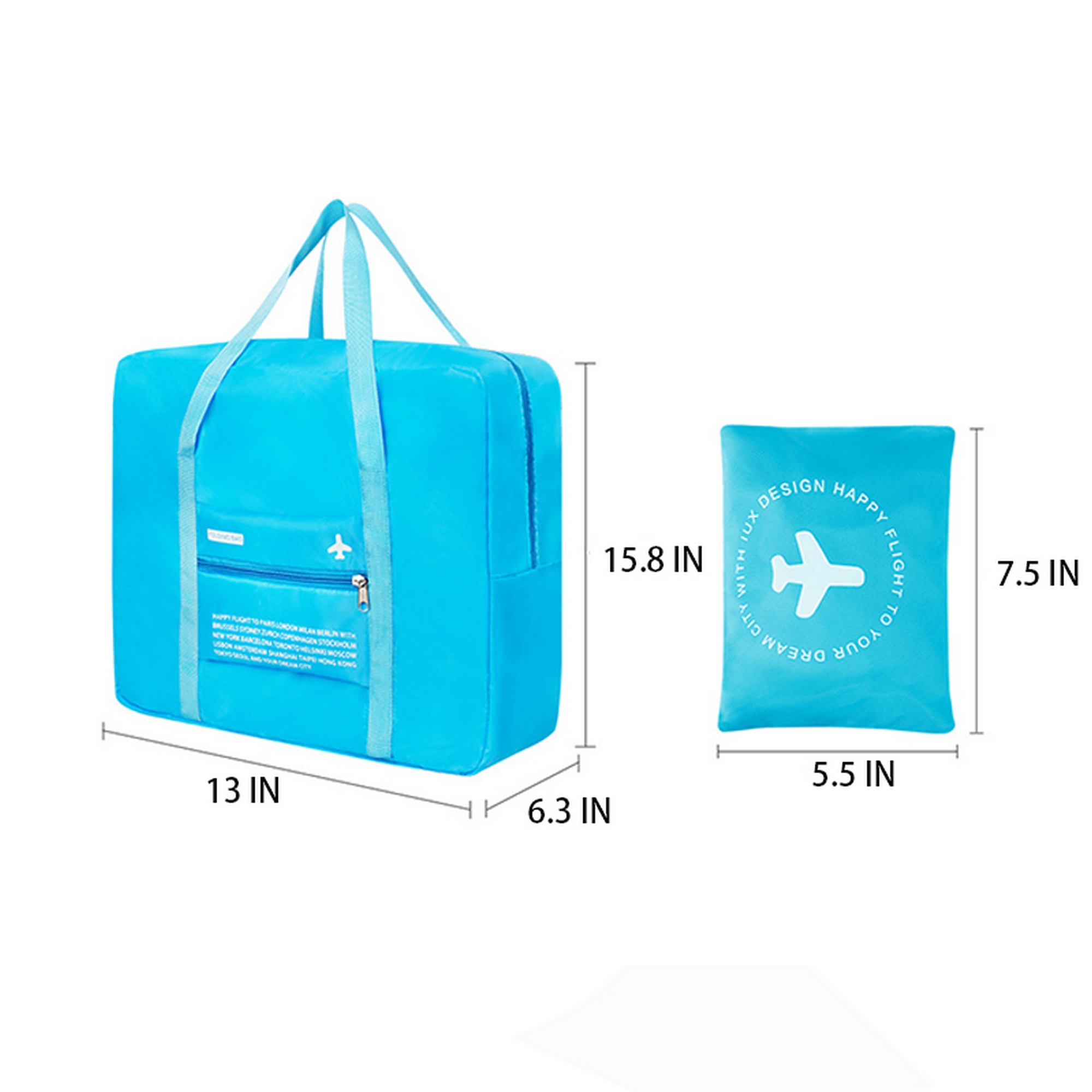 Foldable Travel Carry-On Luggage Storage Bag 11