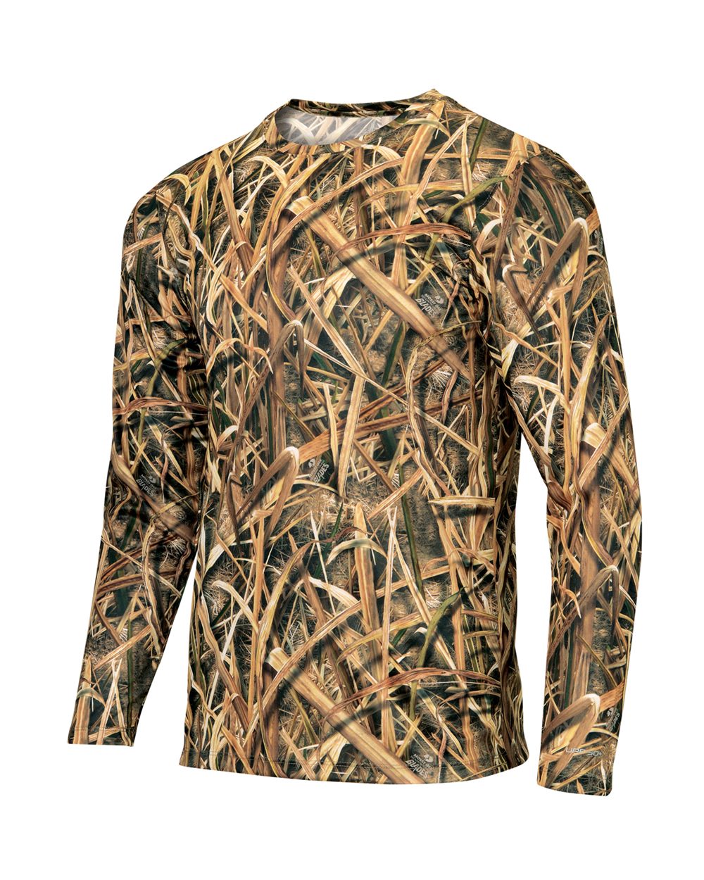 Men's Oxford Performance Camo Print Long Sleeve T-Shirt - 237 7