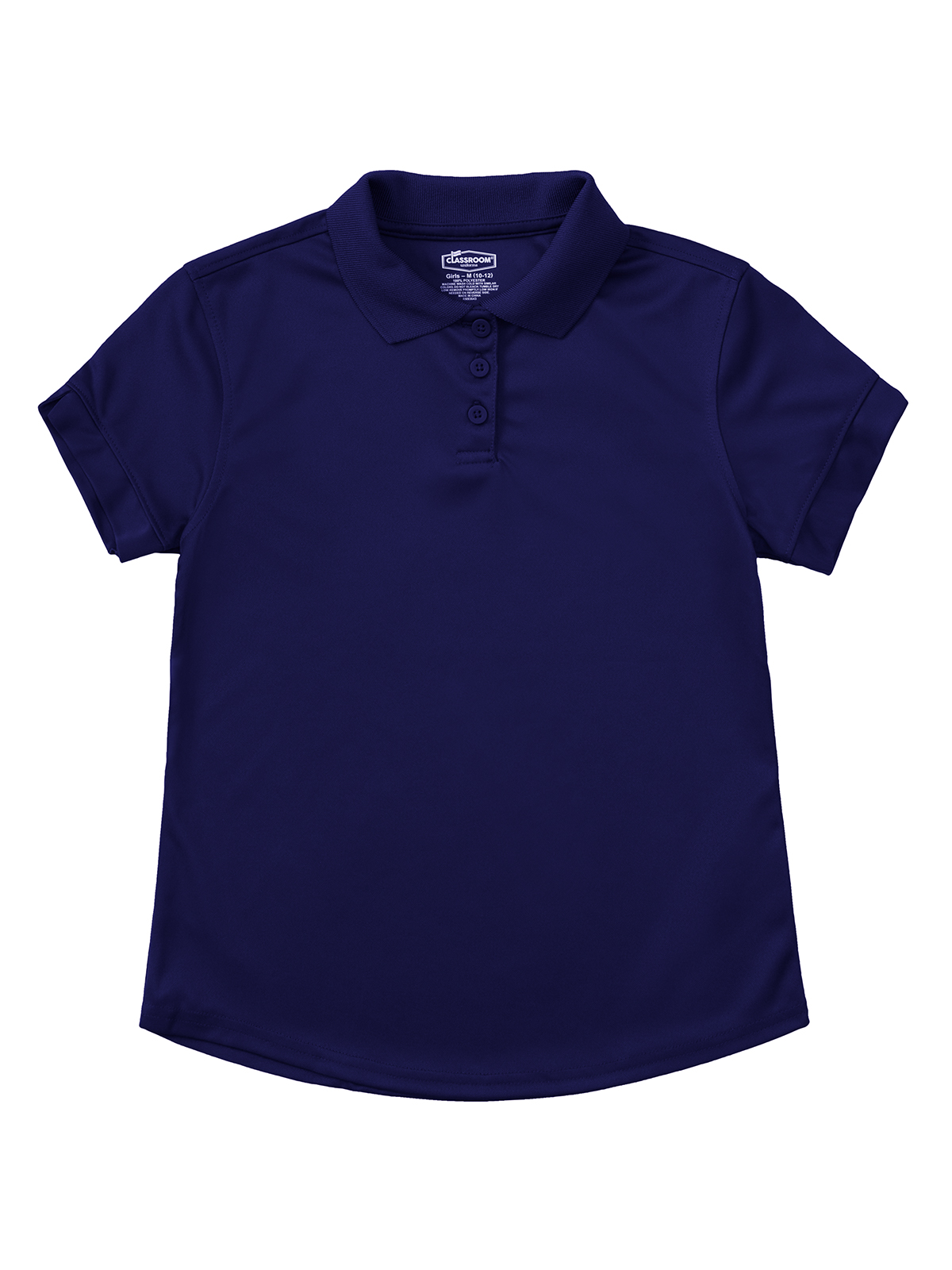 Classroom Uniforms - Girls' Short Sleeve Moisture Wicking Polo 4