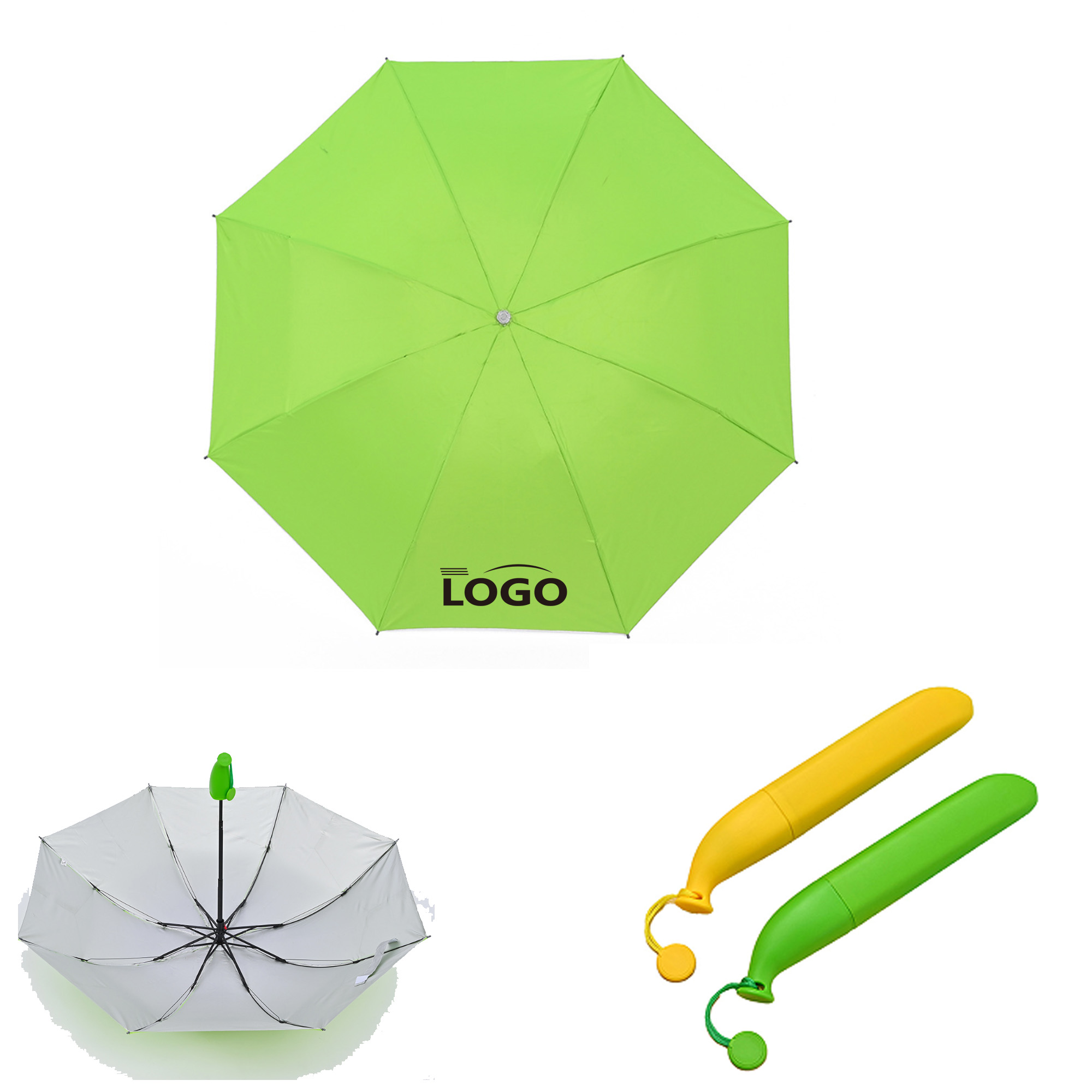 Small Automatic Folding Umbrella 2