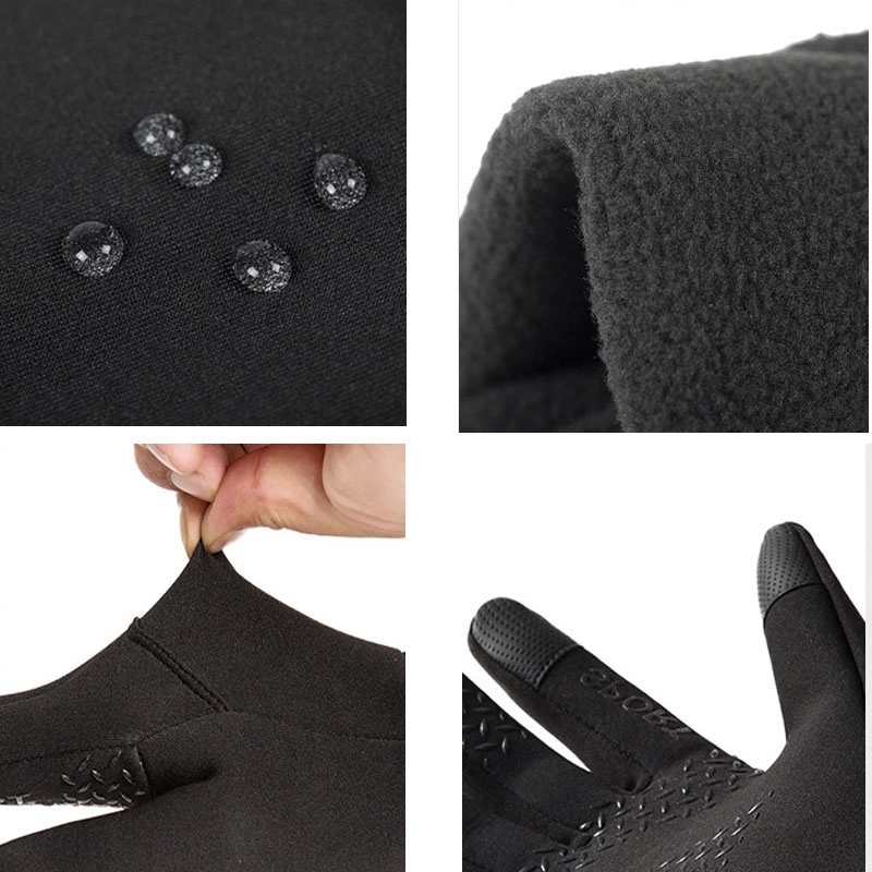 Custom  Winter Men Women Touch Screen Glove Anti-Slip 3