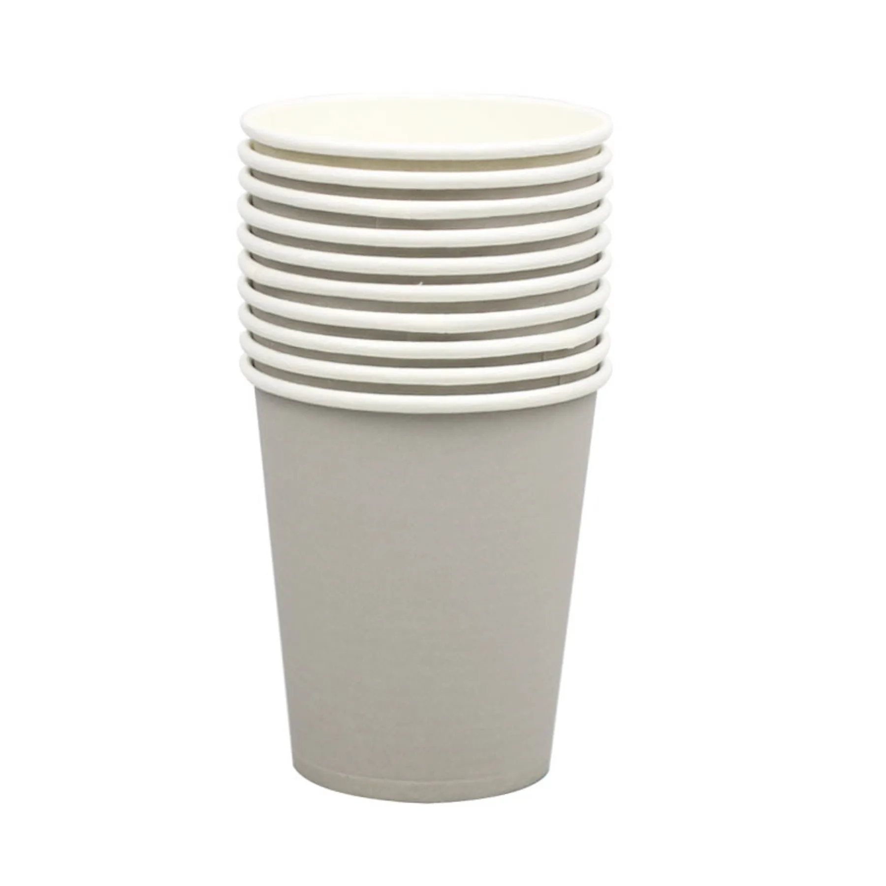 8oz Colored Plain Paper Cup 2