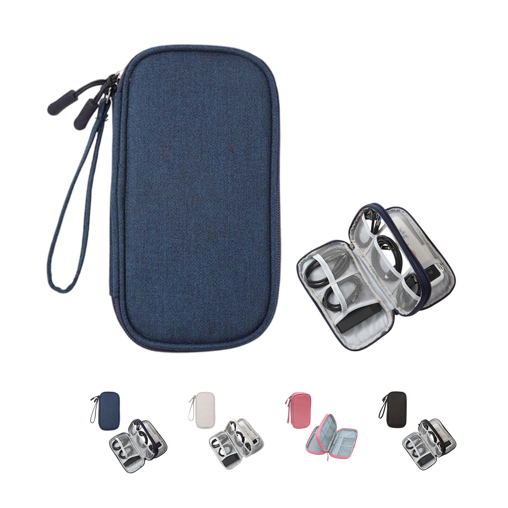 Oxford Electronic Accessory Organizer 7" x 4.3" x 1.1" 7