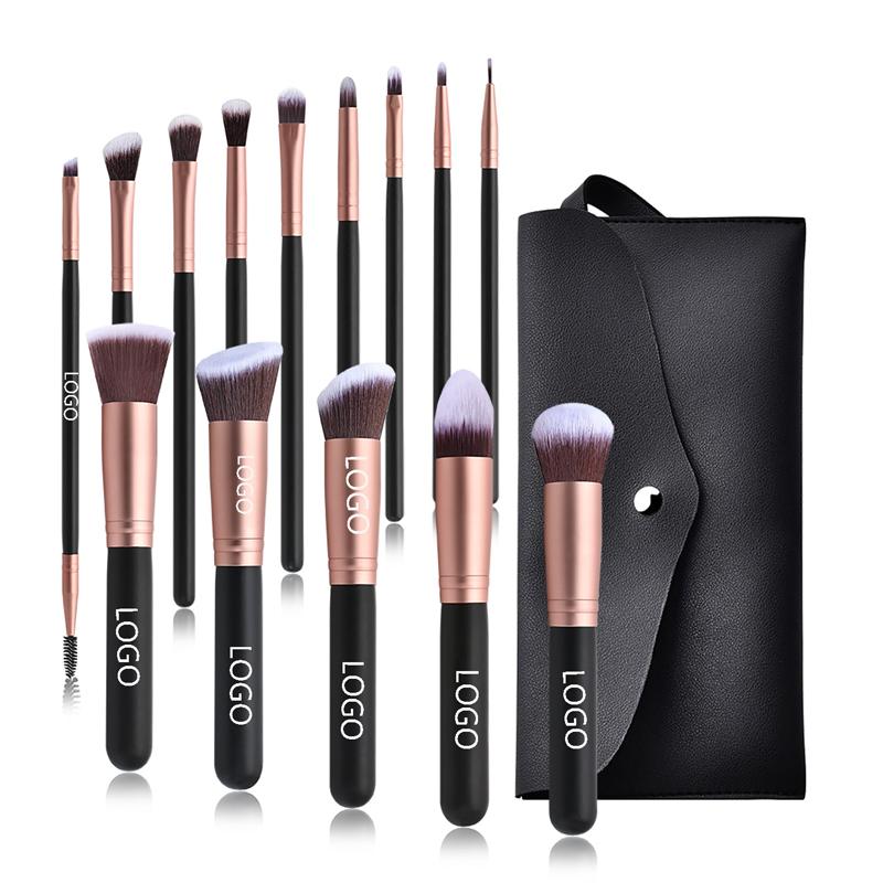 Premium Synthetic 14PCS Makeup Brush Set 8