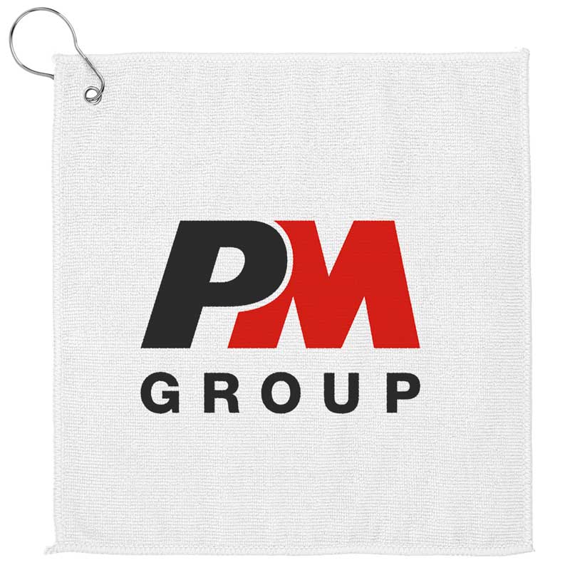 Spirit RPET Rally / Golf Towel with Carabiner 3