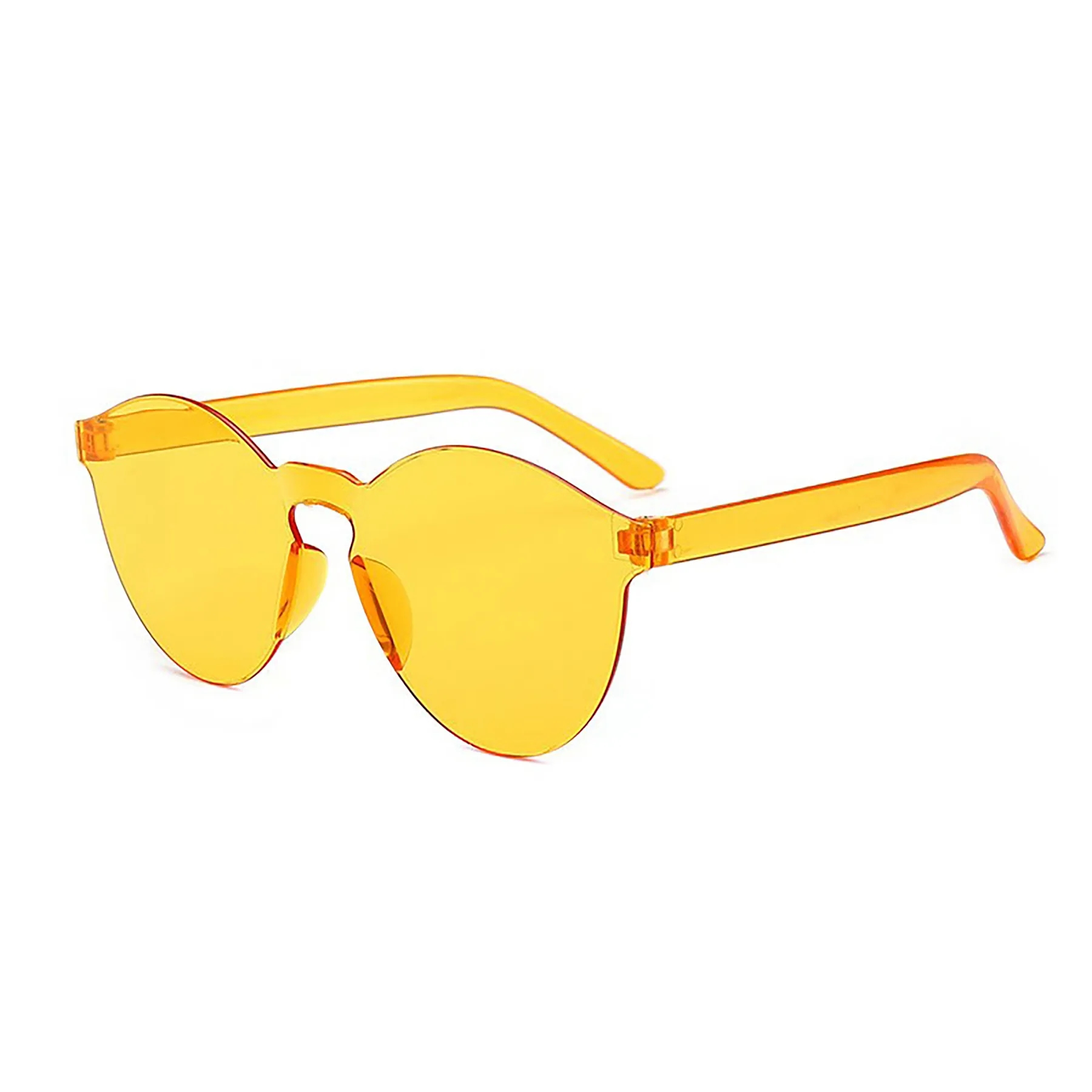 Round Rimless Sunglasses 11