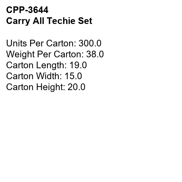 Carry All Techie Set 8