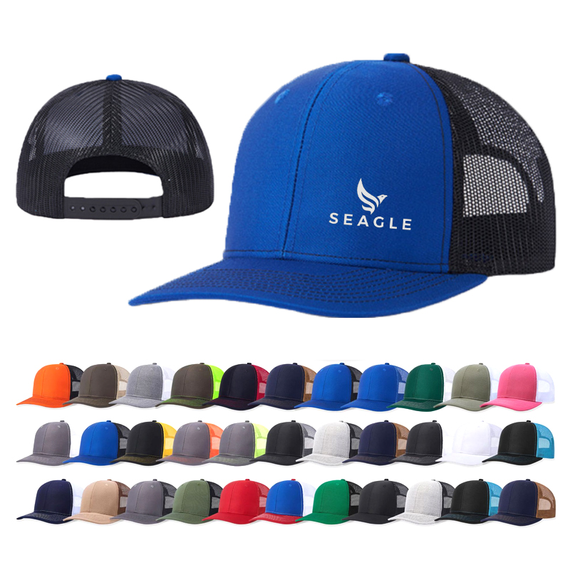 Custom Cotton Trucker Sports Sunshade Baseball Mesh Cap 3