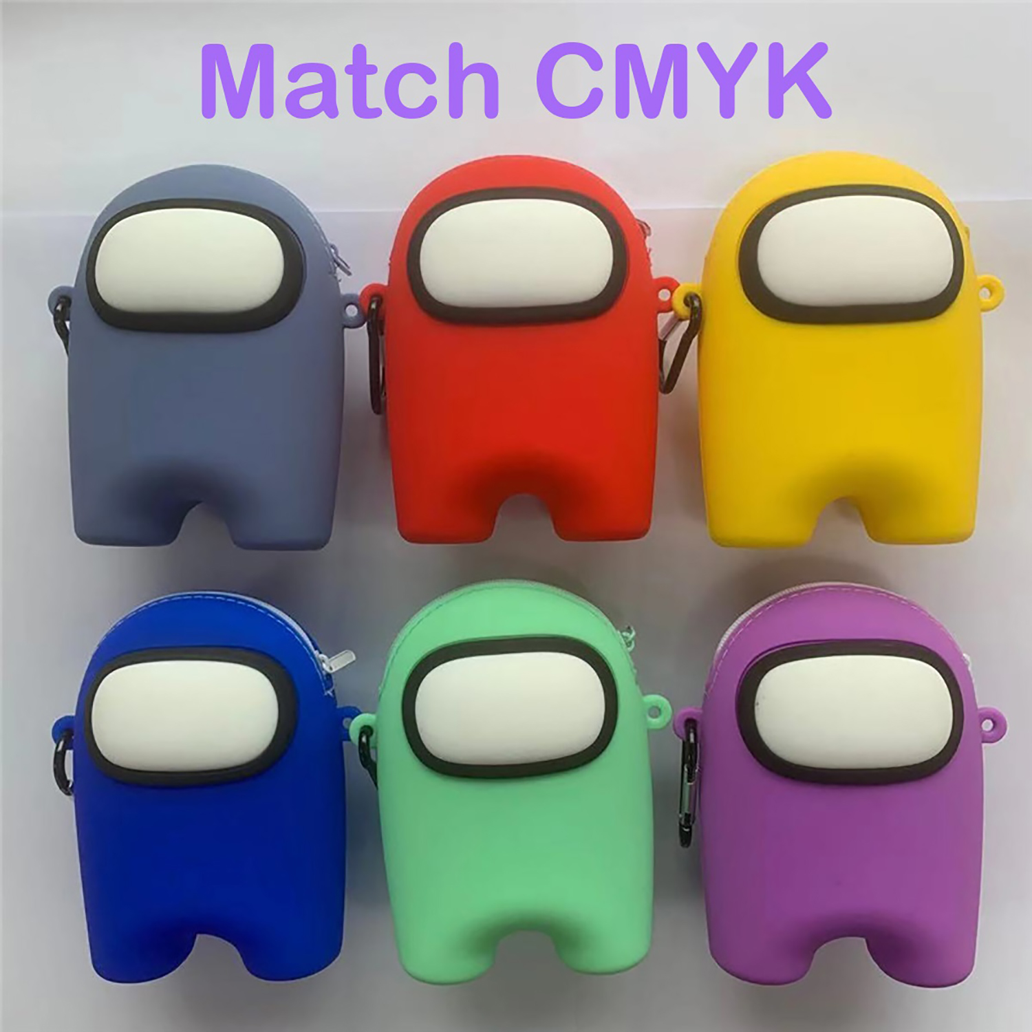 Widget Among Us Silicone Wallet 1