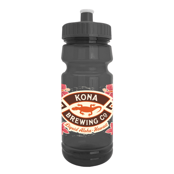 Cycle 24oz Recycled Transparent Bike Bottle w/Push-Pull Lid 27