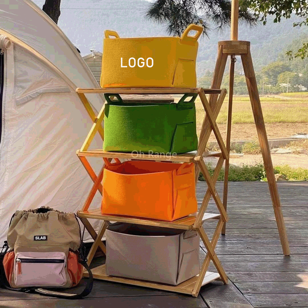 Non wovens Portable Storage Basket 2