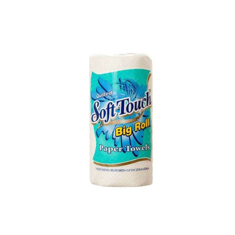 Soft Touch Paper Towels - 100 Sheet 2-ply 1