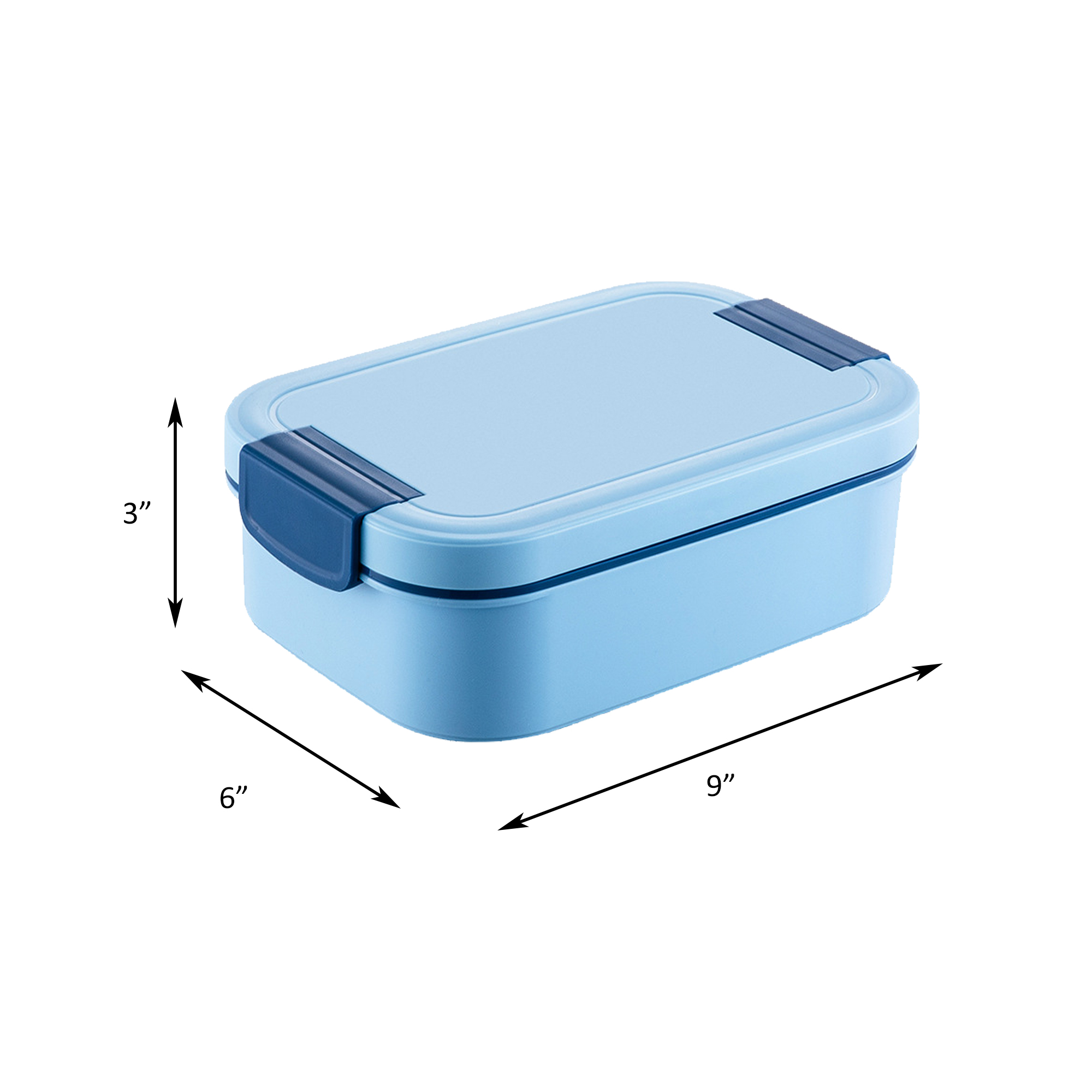 Large Capacity Bento Lunch Box with Compartments 3