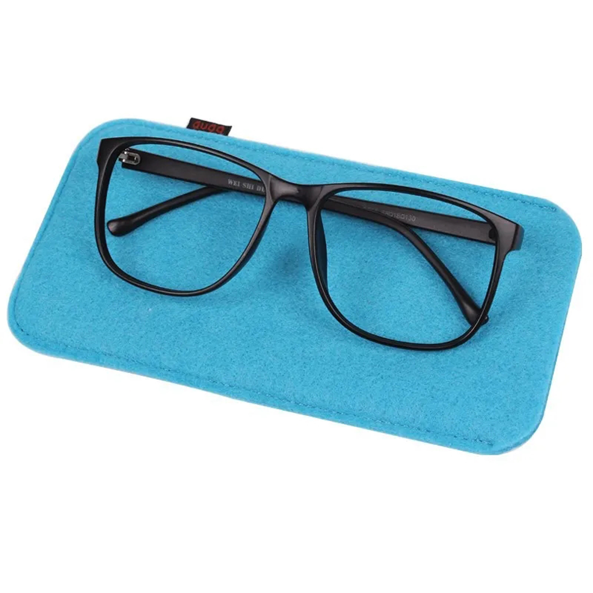 Compact Felt Sunglasses Pouch for Travel Use 3