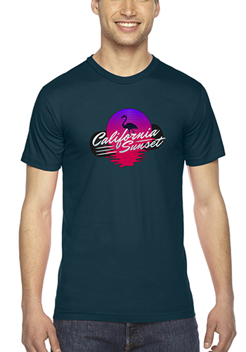 American Apparel Fine Jersey Short Sleeve Tee 119