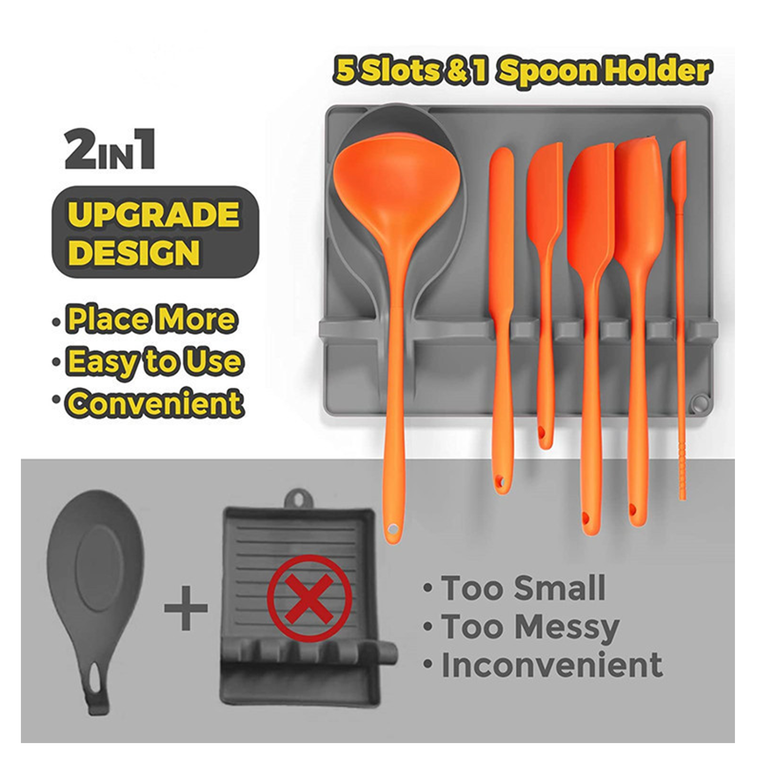 Stainless Steel Cutlery Set With Wooden HandleHeat Resistant 5