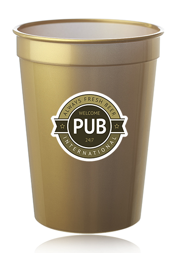 12 oz. Plastic Stadium Cups 32