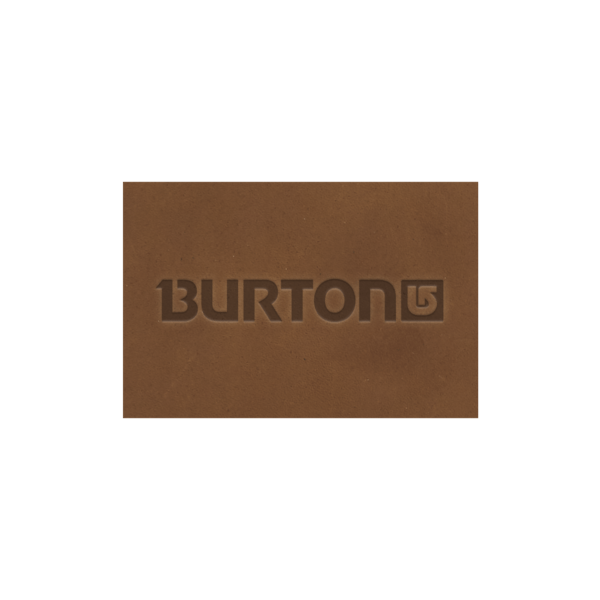 3" x 2 1/4" Leather Rectangular Patch