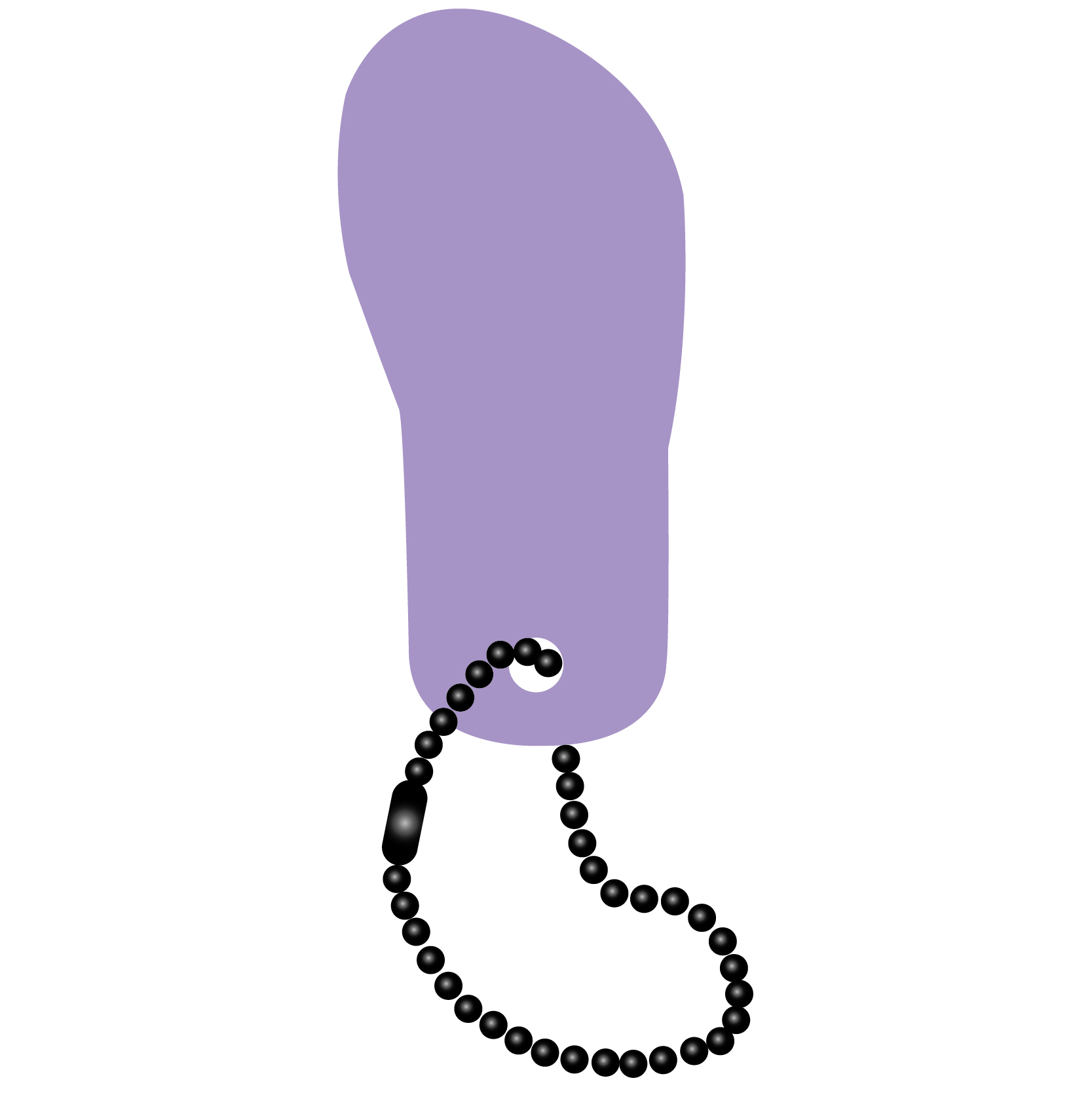 Flip Flop Key Tag 4