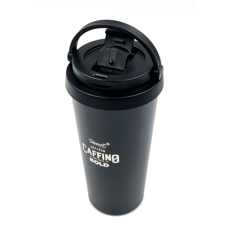 17 Oz. Laser Engraved Travel Coffee Tumblers With Handle 17