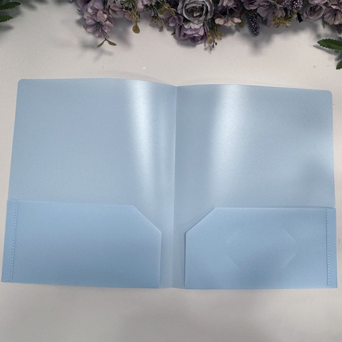 Folders With Pockets PP Plastic Office 4