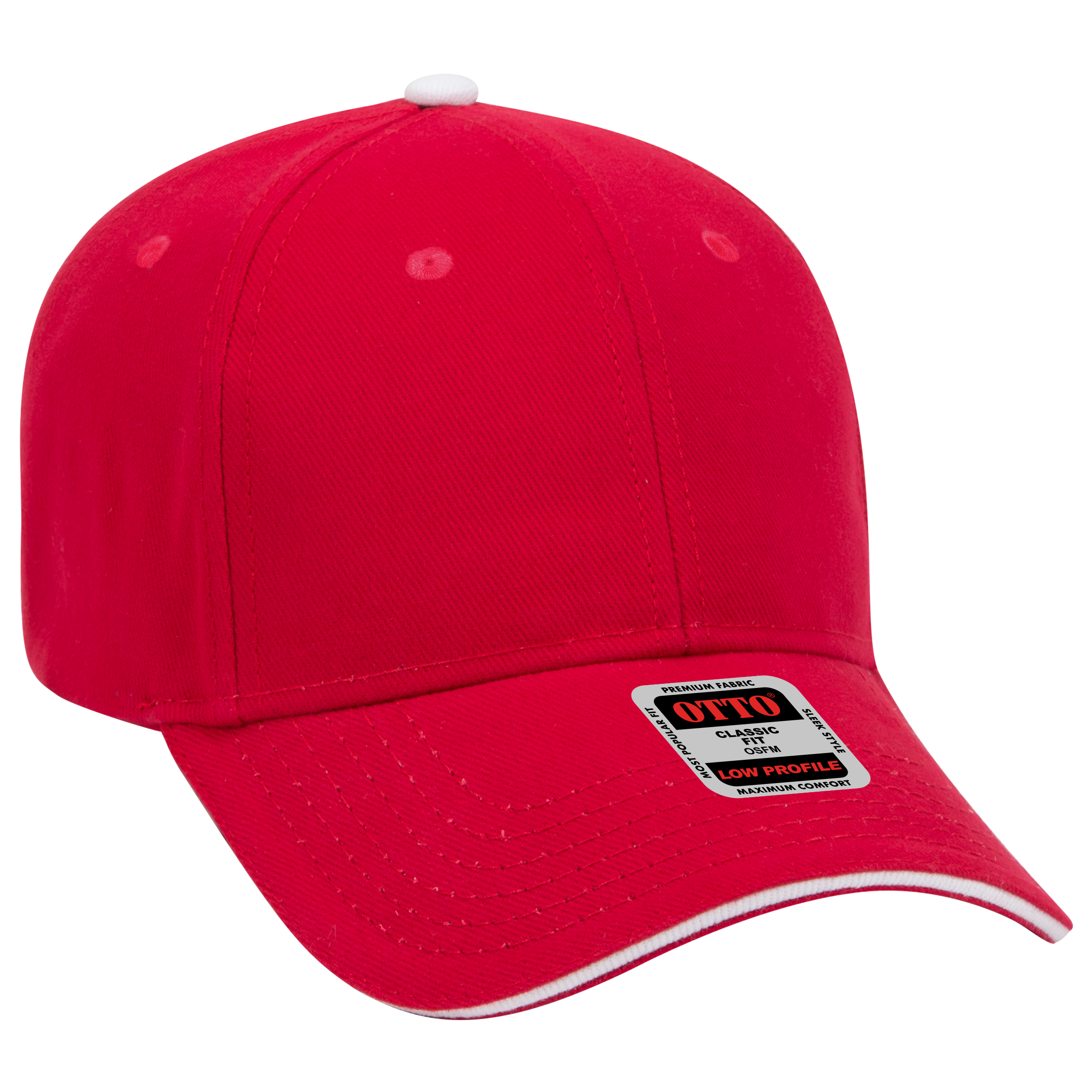 OTTO CAP® 6 Panel Low Profile Baseball Cap 71