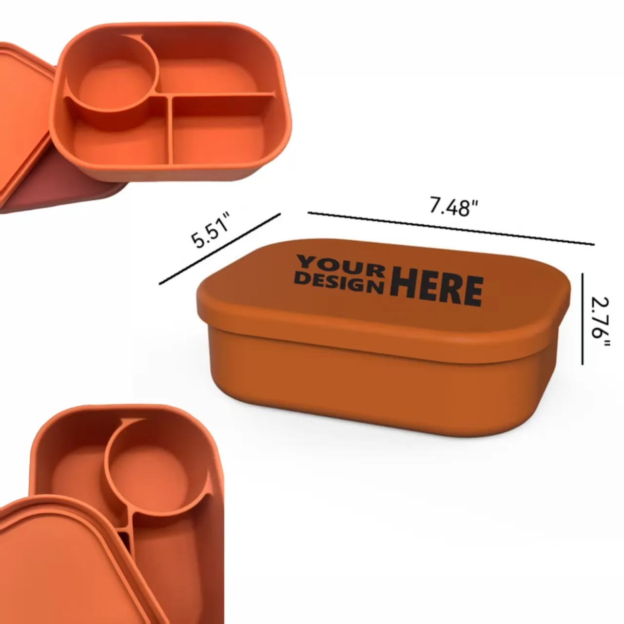 Food-grade Silicone Lunch Box 4