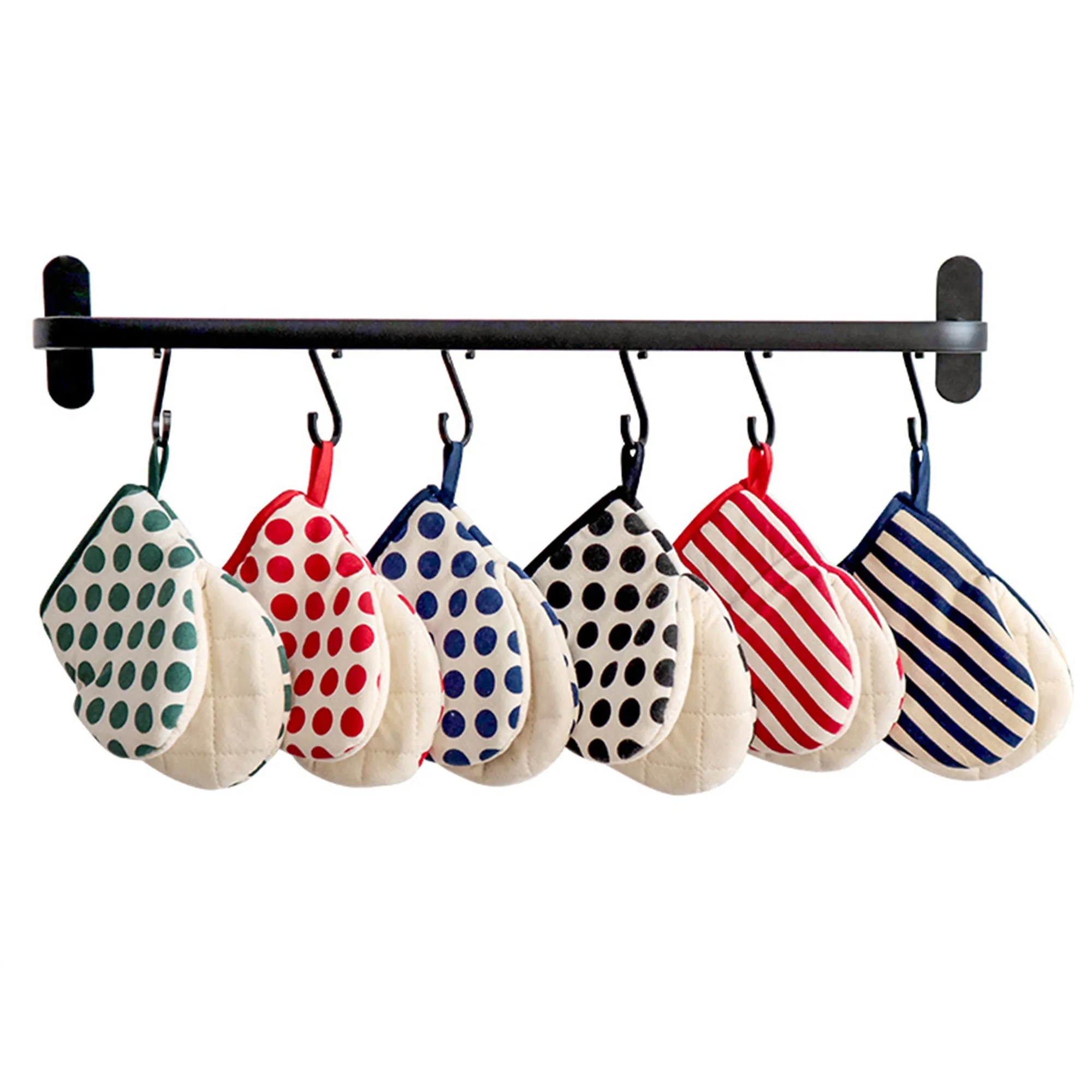 Full Color Cotton Oven Mitts 3