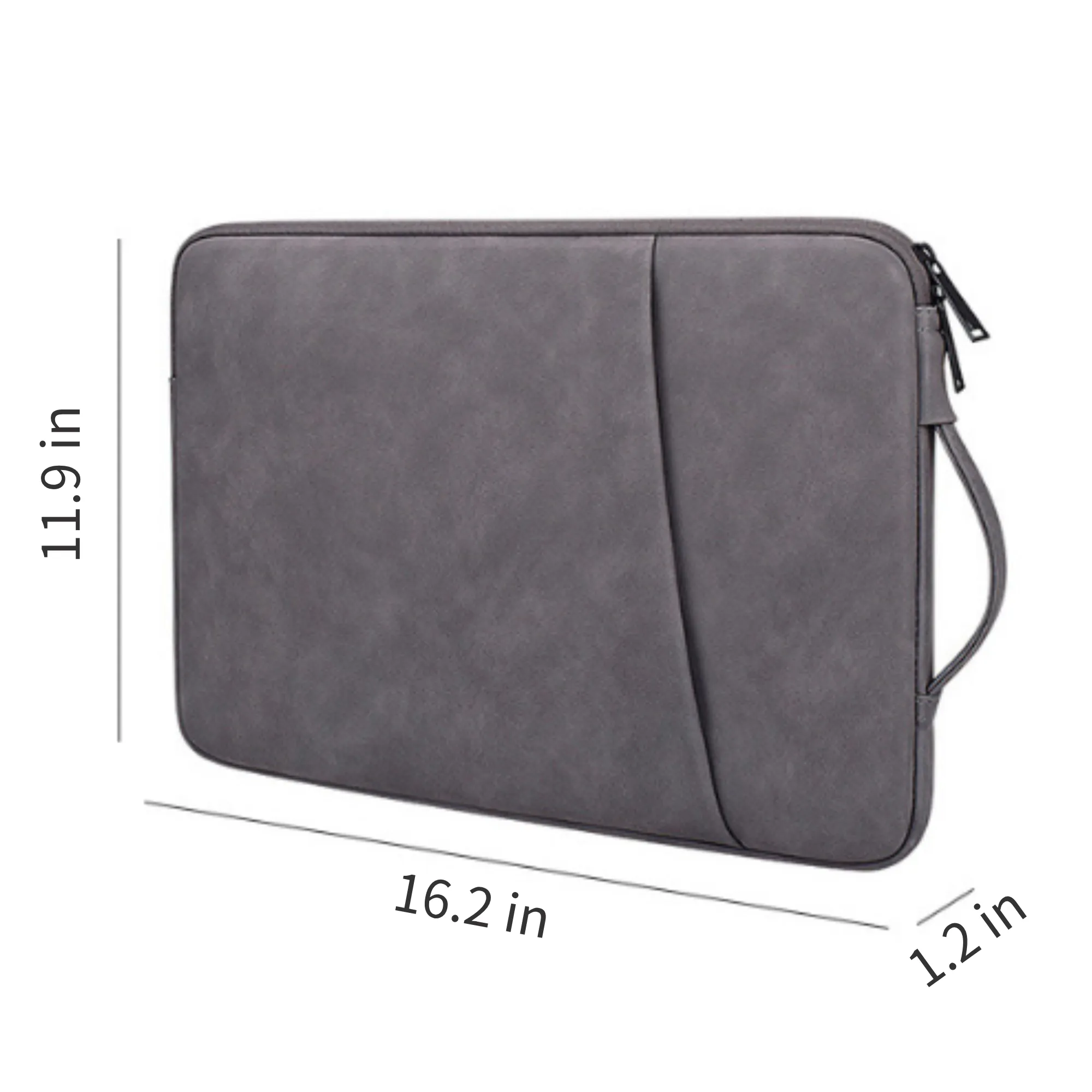 Multi Color Logo Customizable Laptop Sleeve with Pocket 4
