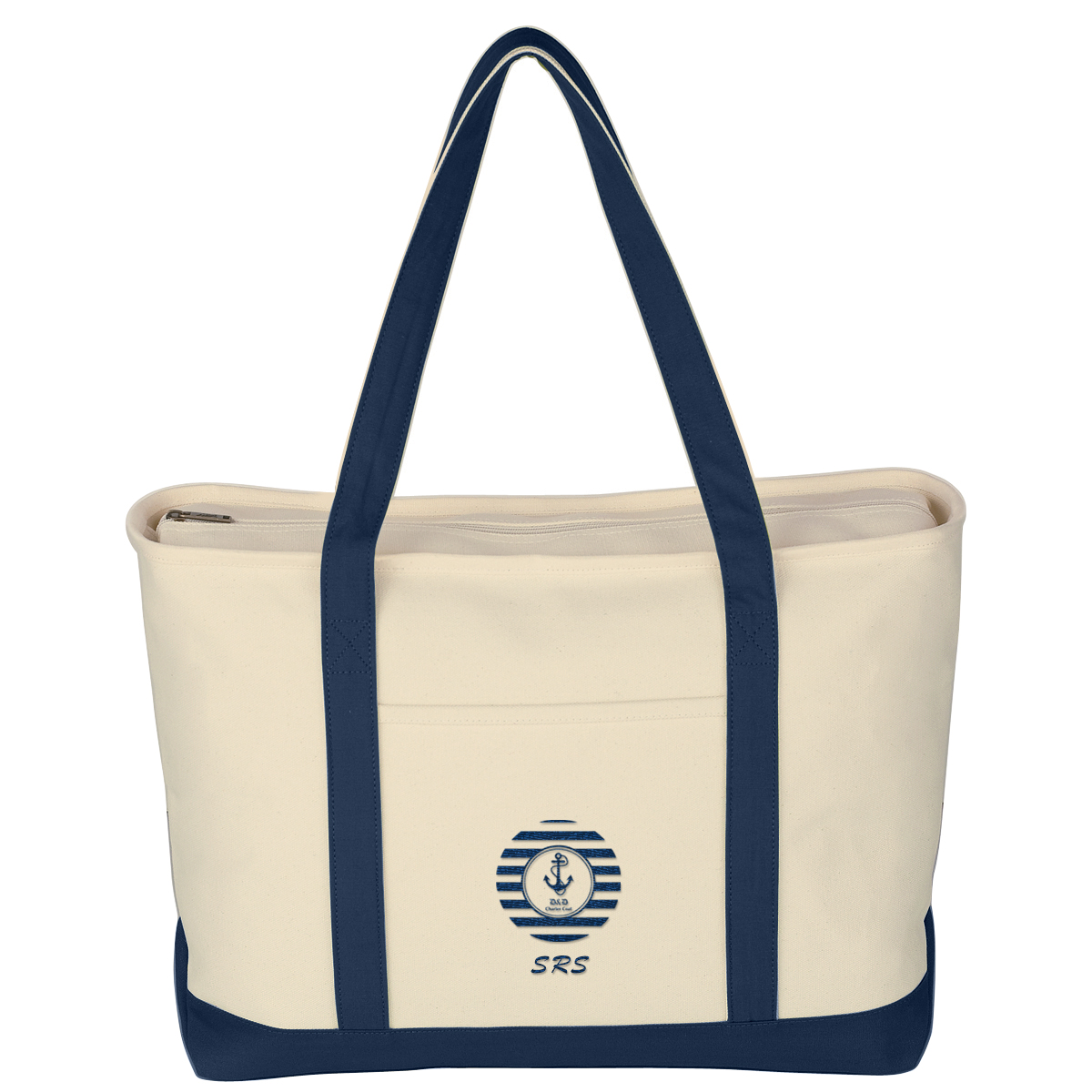 Large Starboard Cotton Canvas Tote Bag, custom tote bag with logo imprint 48