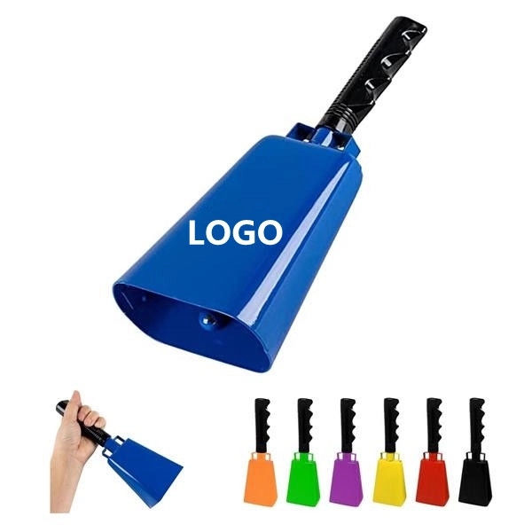 Cheering Long Handle Cowbell 7