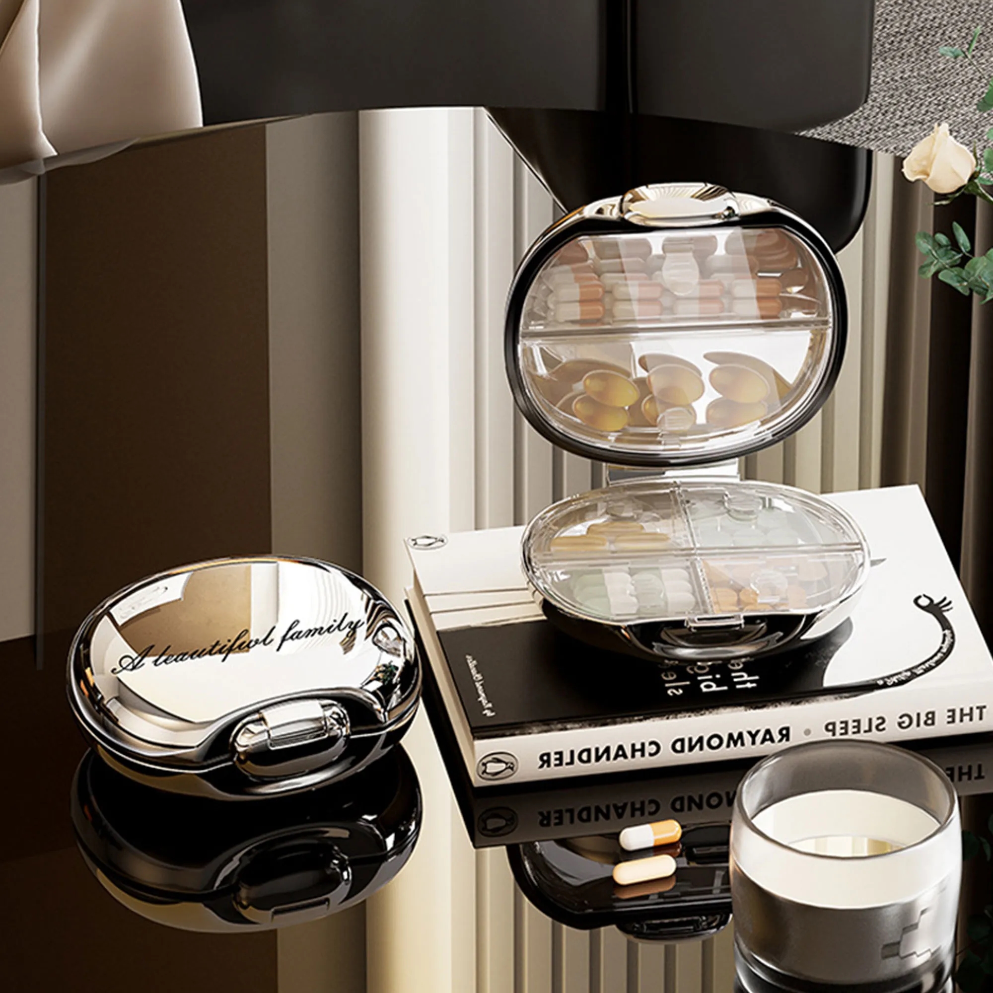 Premium Weekly Pill Organizer With Triple Moisture Proof 2