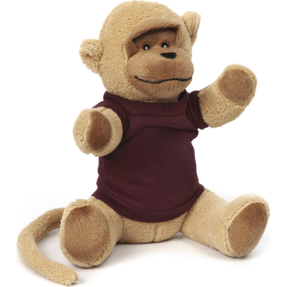 10" Soft Plush Friend- Monkey 4