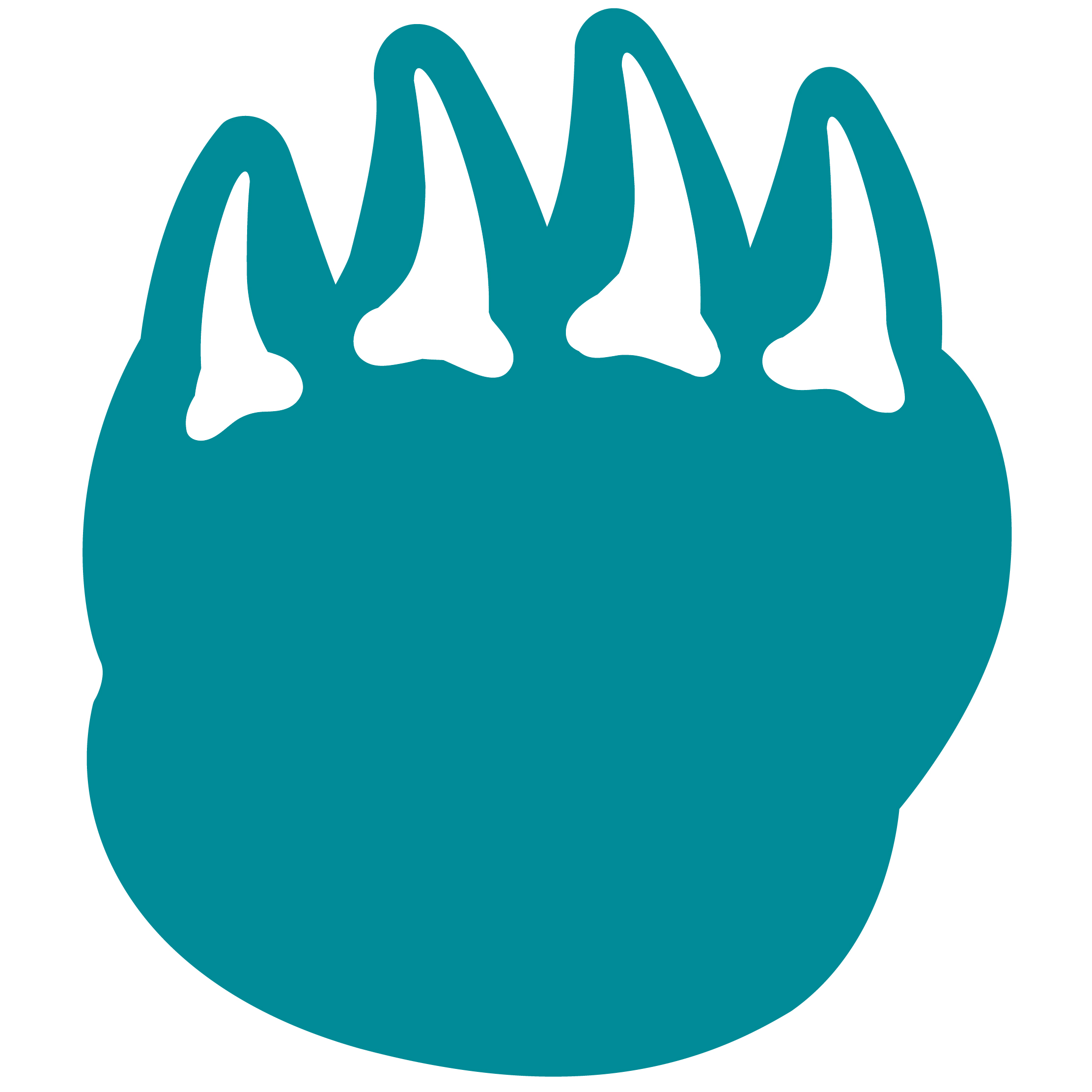 Foam Dragon Claw Mitt 32