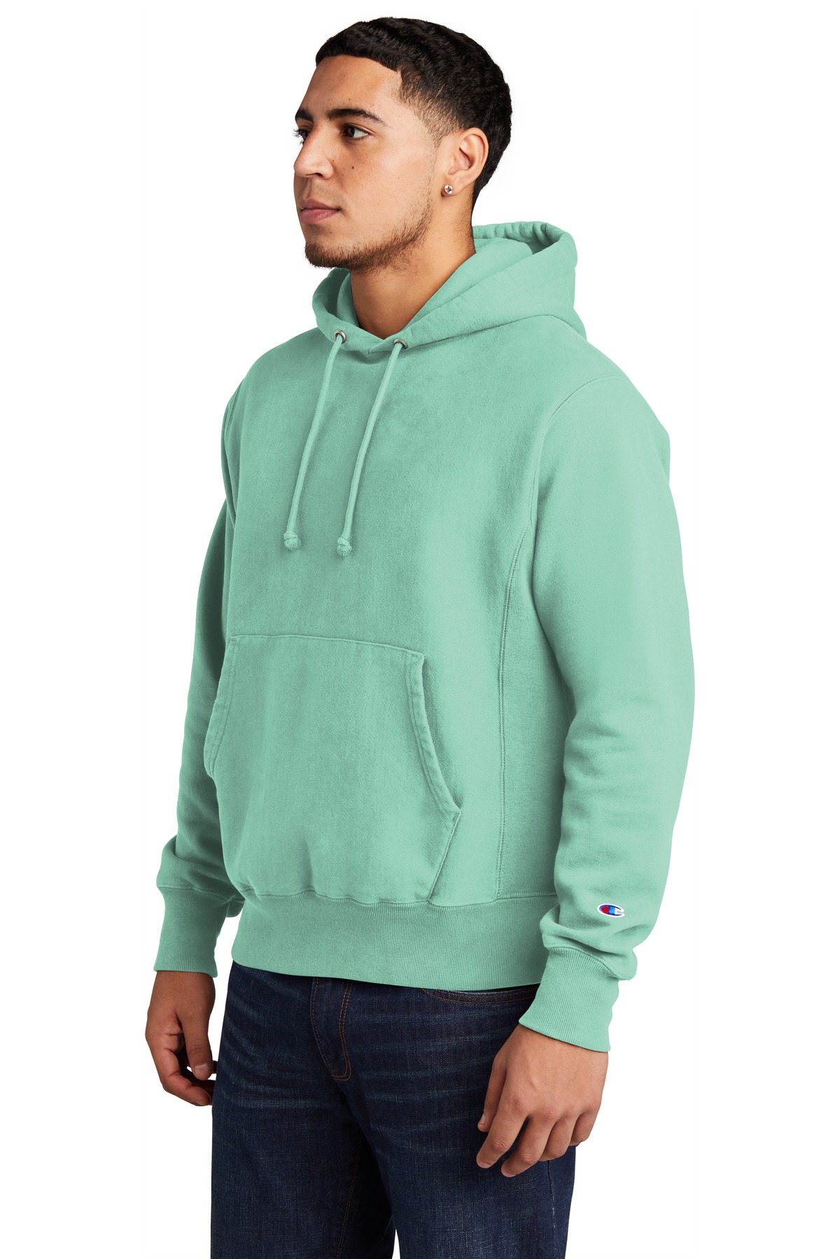 Champion Reverse Weave Garment-Dyed Hooded Sweatshirt. GDS101 68
