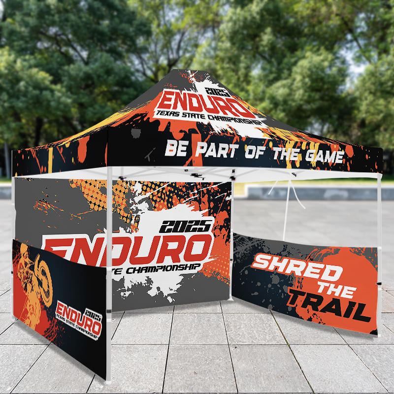 10ft X 15ft Full Color Pop Up Canopy Tents 29