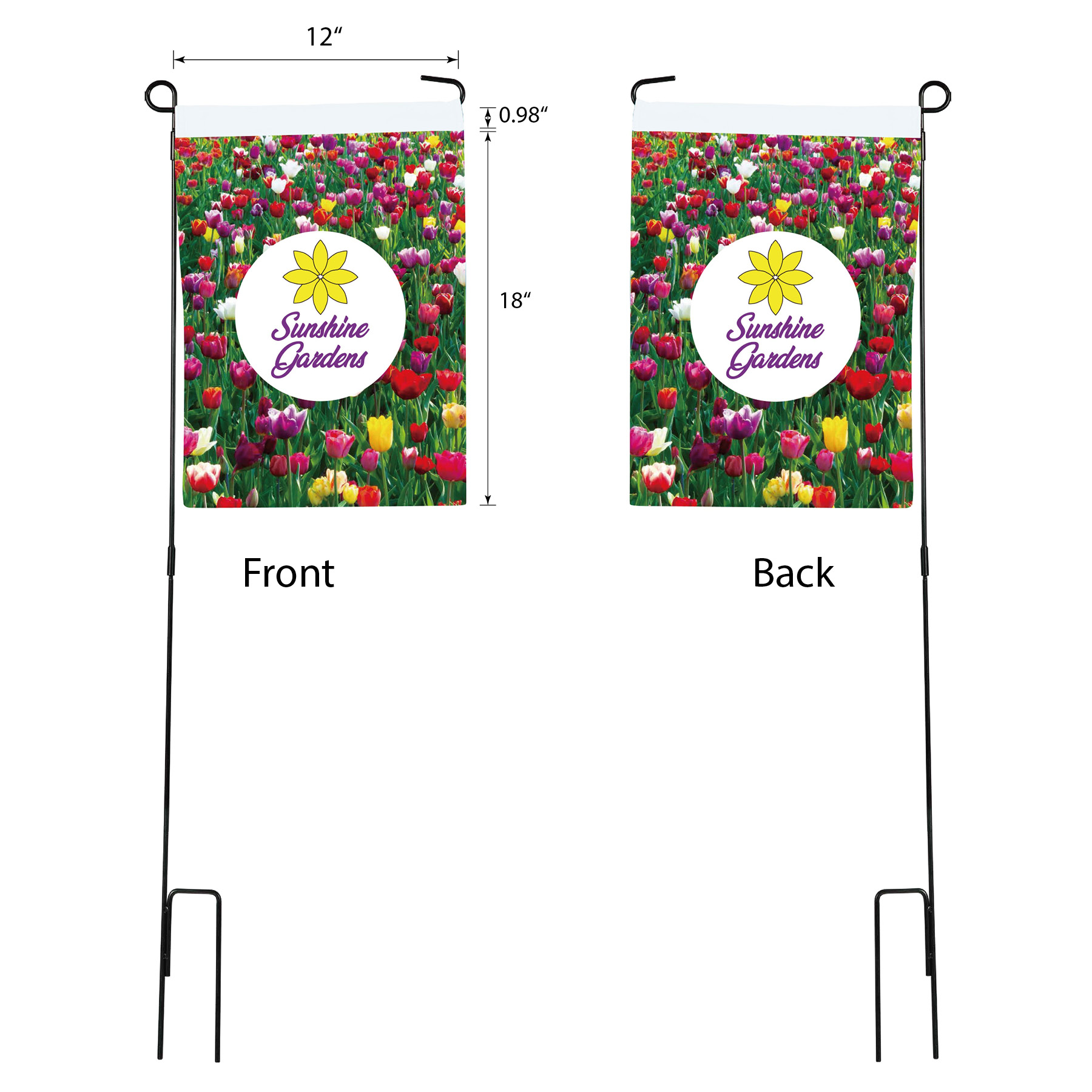DisplaySplash Garden Flag - Double Sided 6